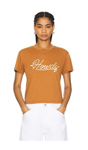Camiseta howdy dude en color cognac talla L en - Cognac. Talla L (también en M, S, XL, XS) - Sendero Provisions Co. - Modalova