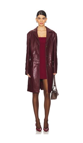 Dina Leather Blazer in . Taglia S - SIEDRES - Modalova