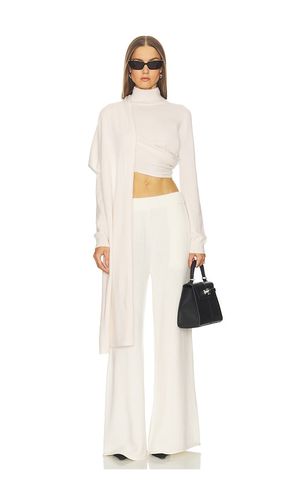 Jetta Cashmere Draped Scarf Turtleneck in . Size L. Also in M, S, XL - SRG - Modalova