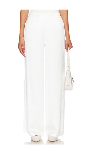 Pantalón con trabillas shawn en color blanco talla L en - White. Talla L (también en M, S, XL, XS) - Rue Sophie - Modalova