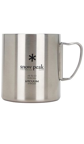 Stainless Double Wall 450 Mug in - Snow Peak - Modalova