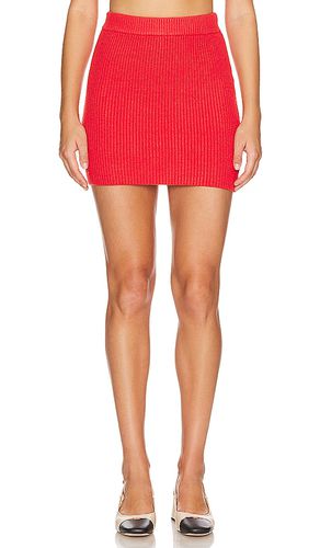 Minifalda sullivan en color rojo talla L en - Red. Talla L (también en M, S, XL) - Stitches & Stripes - Modalova