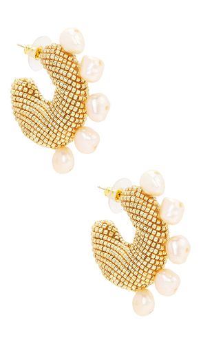 Solito Pearled Earrings in - Susana Vega - Modalova