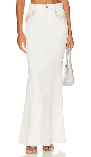 Falda maxi en color blanco talla 32 en - White. Talla 32 (también en 34) - ROTATE - Modalova