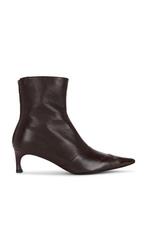 Stretch leather boot in color chocolate size 36 (also in 37, 38, 39, 40) - ROTATE - Modalova