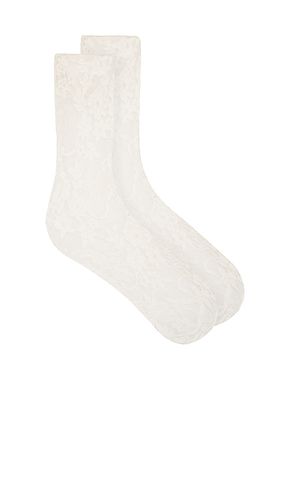 Calcetines celia en color talla M-L en - White. Talla M-L (también en S-M) - Somebodee - Modalova