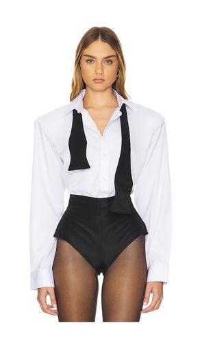 Toni Bow Tie Shirt in . Size L, S, XL, XS - The Dolls House - Modalova