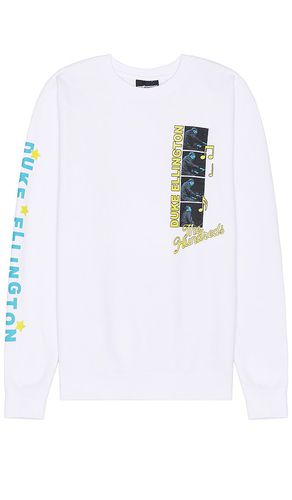 Sudadera deportiva cuello redondo duke ellington en color talla L en - White. Talla L (también en M, S) - The Hundreds - Modalova