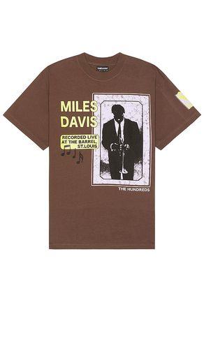 Camiseta miles davis en color talla L en - Brown. Talla L (también en M, S) - The Hundreds - Modalova