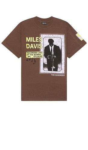 Camiseta miles davis en color talla L en - Brown. Talla L (también en M) - The Hundreds - Modalova