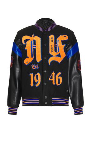 New York Knicks Varsity Jacket in . Size M, S, XL/1X - The Wild Collective - Modalova