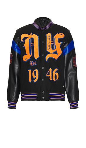 Chaqueta beisbolera knicks en color talla L en - Black. Talla L (también en M, S, XL/1X) - The Wild Collective - Modalova