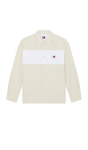 Colourblock Nylon Overshirt in . Size M, S, XL/1X - Tommy Jeans - Modalova