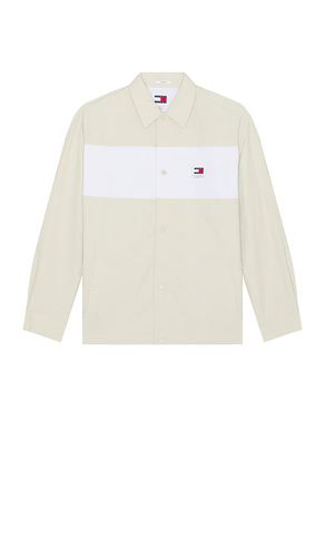 Colourblock Nylon Overshirt in . Size M, S, XL/1X - Tommy Jeans - Modalova