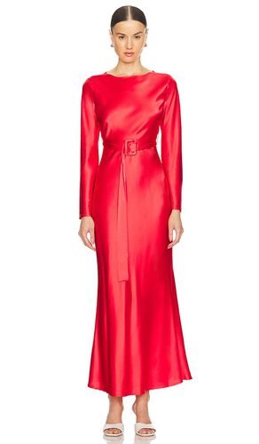 Vestido silk estelle en color talla L en - Red. Talla L (también en M, S, XL, XS) - THE MODE - Modalova