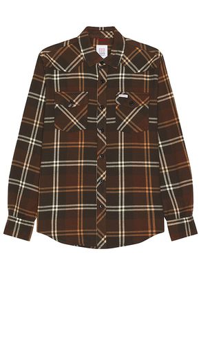 Mountain Plaid Shirt in . Taglia S - TOPO DESIGNS - Modalova