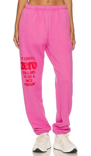 Pantalón deportivo it costs $0 en color talla XS en - Pink. Talla XS (también en M/L) - The Mayfair Group - Modalova