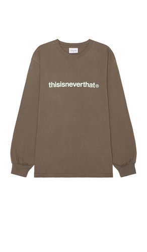 T-logo Long Sleeve Tee in . Taglia S - thisisneverthat - Modalova