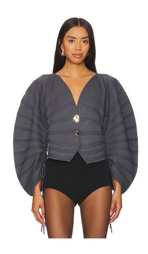 Pebble Pleated Cardigan in . Size M, S, XL, XS - AMUR - Modalova