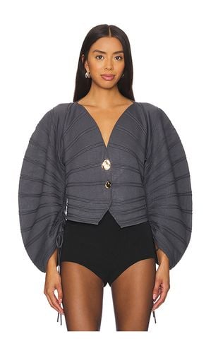 Pebble Pleated Cardigan in . Taglia M, S, XL - AMUR - Modalova