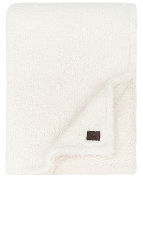 Poncho ana knit throw blanket en color blanco talla all en - White. Talla all - UGG Home - Modalova