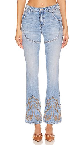 Western stretch jeans en color azul talla 23 en - Blue. Talla 23 (también en 24, 25, 26, 27 - Understated Leather - Modalova