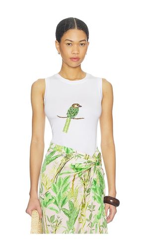Hand Beaded Parrot Tank in . Size M. Also in L - Verandah - Modalova