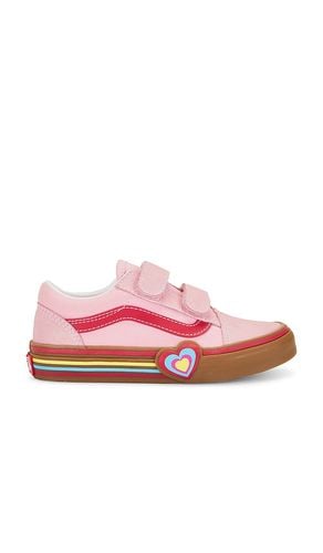 Kids old skool v heart en color rosado talla 12 en - Pink. Talla 12 (también en 12.5, 13) - Vans - Modalova