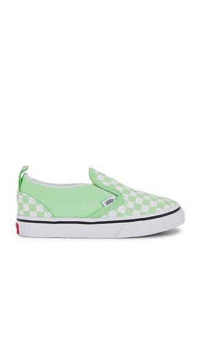 Toddler Slip-On V in . Taglia 7, 7.5, 8, 8.5, 9, 9.5 - Vans - Modalova