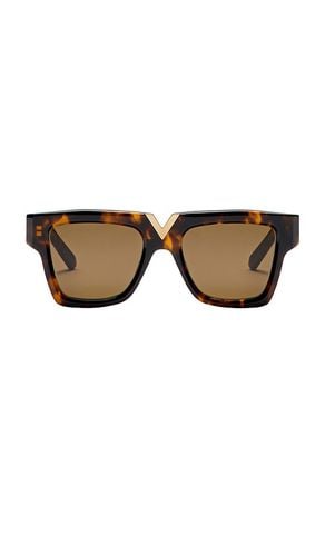 V Gold Sunglasses in - Valentino Garavani - Modalova