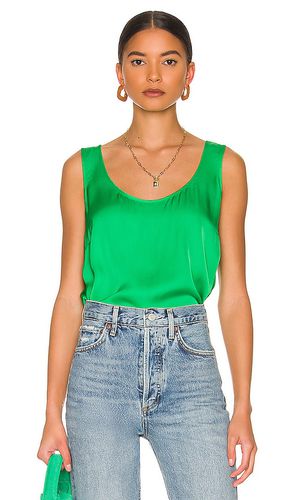 Darla top en color verde talla L en - Green. Talla L (también en M, S, XS) - Velvet by Graham & Spencer - Modalova