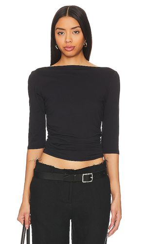 Camiseta elora en color talla L en - Black. Talla L (también en M, S, XL, XS) - Velvet by Graham & Spencer - Modalova