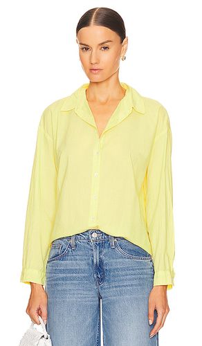 Camisa abotonada devyn en color amarillo talla L en - Yellow. Talla L (también en M, XL - Velvet by Graham & Spencer - Modalova