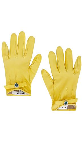 Short glove en color amarillo talla L en - Yellow. Talla L (también en M, S, XS) - Vivetta - Modalova