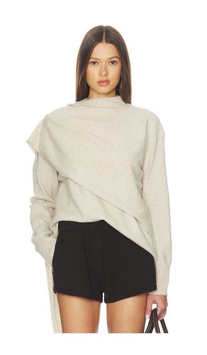 Draped Crew Neck Top in . Size M. Also in S - Vince - Modalova