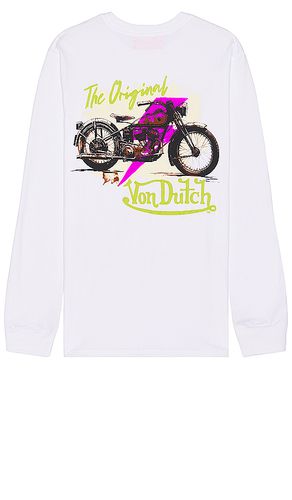 Biker Shop Graphic Long Sleeve Tee in . Size M, S, XL/1X, XXL/2X - Von Dutch - Modalova