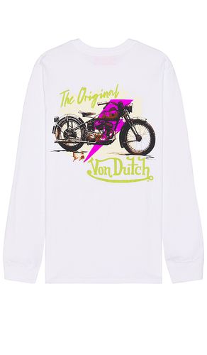 Biker Shop Graphic Long Sleeve Tee in . Size S, XL/1X, XXL/2X - Von Dutch - Modalova