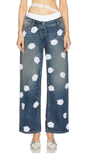 Jeans de mezclilla lavados y manchados polka dot en color denim claro talla 36 en - Denim-Light. Talla 36 (también en 38, 40) - Vaillant - Modalova