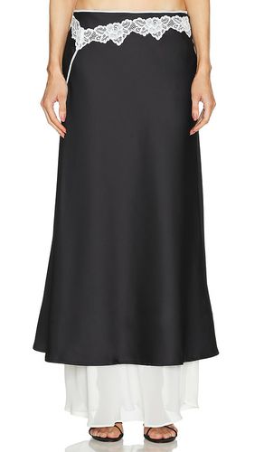 Falda de doble capa en color talla 36 en - Black. Talla 36 (también en 38, 40) - Vaillant - Modalova