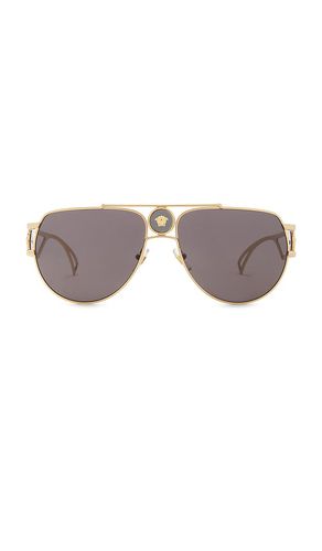 VERSACE SONNENBRILLE in Grey - VERSACE - Modalova