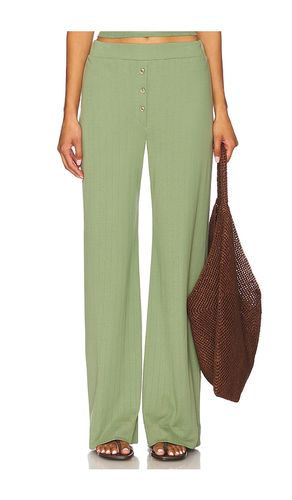 Pointelle Lounge Pant in . Size L. Also in S, XS - VIR VITA - Modalova