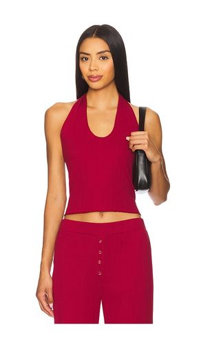 Pointelle Halter Top in . Size L. Also in M, S, XL - VIR VITA - Modalova