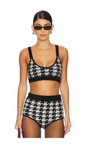 Soro Houndstooth Bralette in . Size M, S, XL, XS - W. Cashmere - Modalova