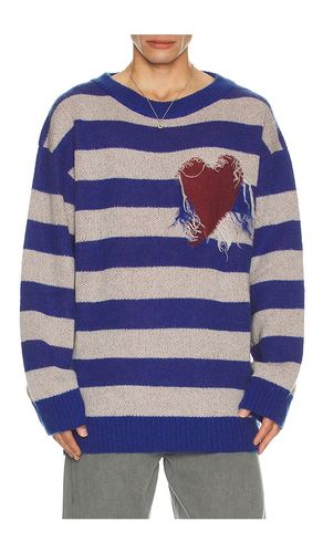 Grunge stripe pullover in color size S (also in M, L) - WE11DONE - Modalova