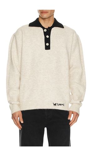 Brushed Contrast Knit Top in . Size M. Also in S - WE11DONE - Modalova