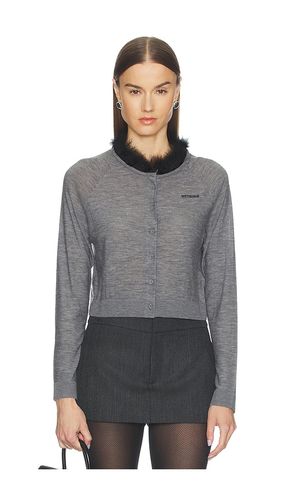 Feather Collar Cardigan in . Size S. Also in M, L - WE11DONE - Modalova