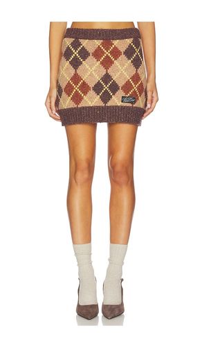 Argyle Intarsia Mini Skirt in . Size L. Also in M, S - WE11DONE - Modalova