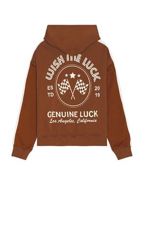 Capucha con cremallera genuine luck en color talla L en - Brown. Talla L (también en M, S, XL/1X, XS) - Wish Me Luck - Modalova