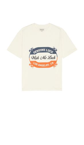 Camiseta genuine luck en color crema talla L en - Cream. Talla L (también en M, S, XL/1X, XS) - Wish Me Luck - Modalova