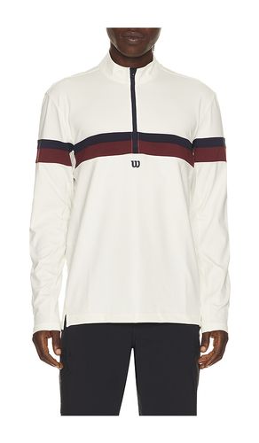 Elevate performance half-zip in color tan size S (also in XL/1X) - Wilson - Modalova
